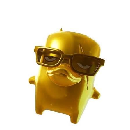 Gold Duck Sprite